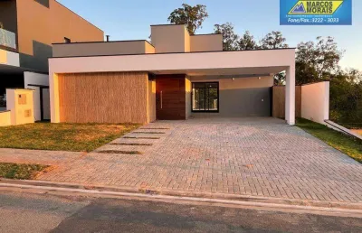 Casa com 3 dormitórios à venda, 230 m² por r$ 1.890.000 - alphaville nova esplanada iii - votorantim/sp