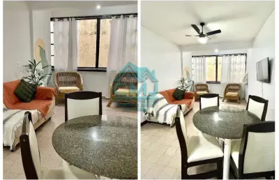 Apartamento para venda em ubatuba, itaguá, 2 dormitórios, 1 suíte, 2 banheiros, 1 vaga