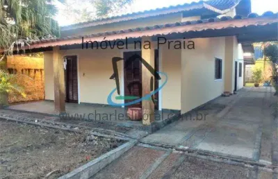 Casa para venda em ubatuba, praia da maranduba, 3 dormitórios, 1 suíte, 2 banheiros, 4 vagas