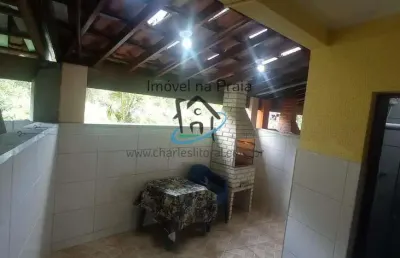 Sobrado em condomínio para venda em caraguatatuba, praia da tabatinga, 2 dormitórios, 2 suítes, 1 banheiro, 1 vaga