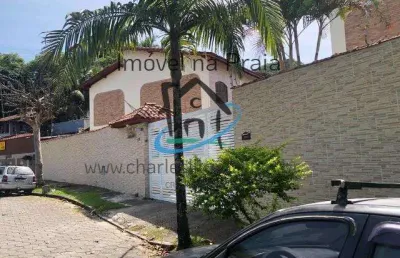 Sobrado em condomínio para venda em caraguatatuba, martim de sá, 2 dormitórios, 1 suíte, 2 banheiros, 1 vaga