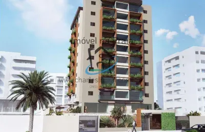 Apartamento para venda em caraguatatuba, praia do indaiá, 1 dormitório, 1 banheiro, 1 vaga