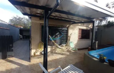 Casa para venda em caraguatatuba, praia das palmeiras, 2 dormitórios, 2 banheiros, 3 vagas