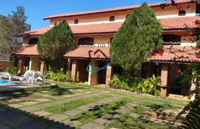 Chalé / pousada para venda em caraguatatuba, massaguaçu, 6 dormitórios, 6 suítes, 7 banheiros, 6 vagas