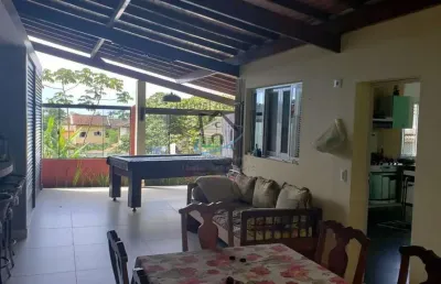 Sobrado em condomínio para venda em ubatuba, praia da lagoinha, 3 dormitórios, 3 suítes, 4 banheiros, 3 vagas