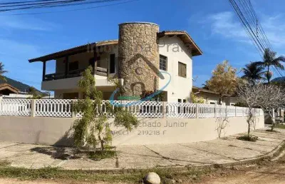 Sobrado para venda em ubatuba, praia da maranduba, 5 dormitórios, 3 banheiros, 6 vagas