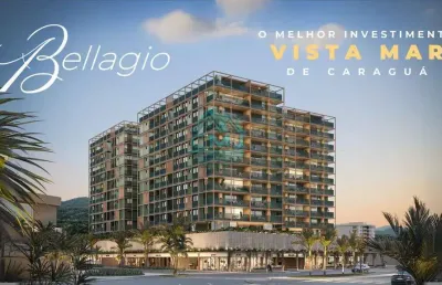 Apartamento para venda em caraguatatuba, centro, 1 dormitório, 1 suíte, 2 banheiros, 1 vaga