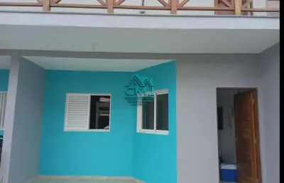 Casa em condomínio para venda em caraguatatuba, jardim das gaivotas, 1 dormitório, 1 banheiro, 1 vaga