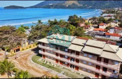 Apartamento para venda em ubatuba, praia do sapê, 2 dormitórios, 2 suítes, 2 banheiros, 1 vaga