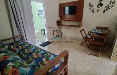 Apartamento para venda em ubatuba, praia da maranduba, 1 dormitório, 1 banheiro, 1 vaga