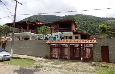 Sobrado para venda em ubatuba, praia da lagoinha, 8 dormitórios, 3 suítes, 2 banheiros, 8 vagas