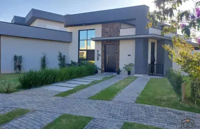 Casa em condomínio para venda em atibaia, condomínio figueira garden, 4 dormitórios, 2 suítes, 5 banheiros, 4 vagas
