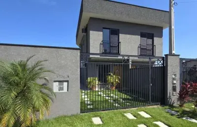 Casa para venda em atibaia, jardim paulista, 2 dormitórios, 2 suítes, 3 banheiros, 2 vagas