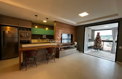 Apartamento com 3 suítes e vista mar - beira mar de são josé