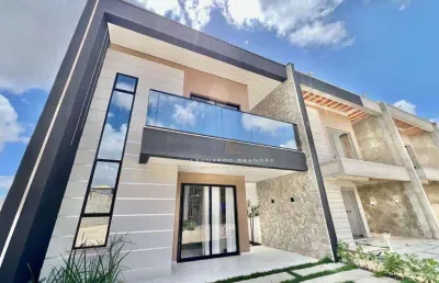 Casa com 3 dormitórios à venda, 130 m² por r$ 740.000,00 - lagoinha - eusébio/ce
