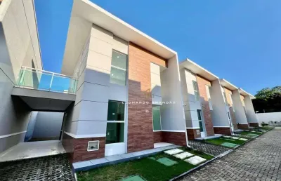 Casa com 3 dormitórios à venda, 138 m² por r$ 625.000,00 - mangabeira - eusébio/ce