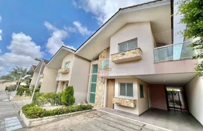 Casa com 3 suítes, dependência completa  à venda, 176 m² por r$ 1.050.000 - precabura - eusébio/ce