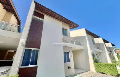 Casa em condomínio fechado com dependência e lazer completo – bairro josé de alencar