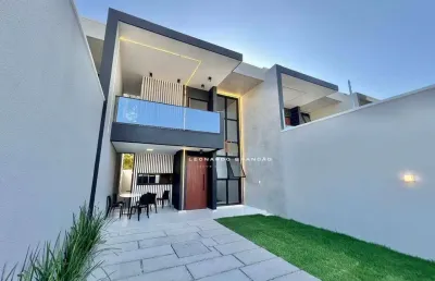 Espaço, sofisticação e praticidade – sua nova casa duplex no eusébio!