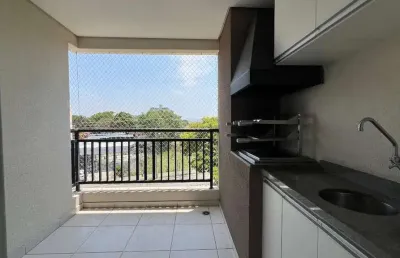 Apto 3 dorms(suíte) / varanda gourmet - jardim aquarius - landscape