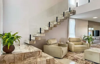 Casa sofisticada com 4 quartos em condomínio de alto padrão