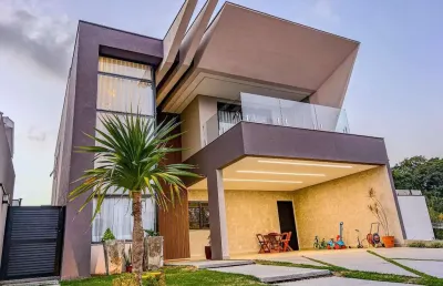 Magnífica casa contemporânea no condomínio sunset garden- jacareí.
