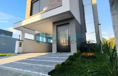 Casa em condomínio fechado com 3 quartos à venda na Rua Irma Schreiner Maran, 503, Santa Cândida, Curitiba