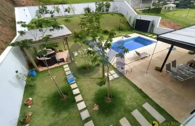 Casa com 4 dormitórios à venda, 248 m² por r$ 2.490.000,00 - condomínio campos de santo antônio ii - itu/sp