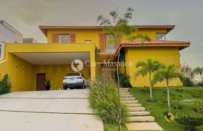 Casa com 4 dormitórios à venda, 577 m² por r$ 7.700.000,00 - condomínio campos de santo antônio ii - itu/sp