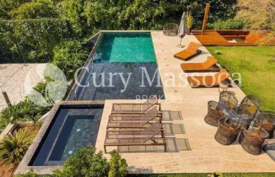 Casa com 6 dormitórios, 870 m² - venda por r$ 18.000.000,00 ou aluguel por r$ 79.550,00/mês - condomínio terras de são josé ii - itu/sp