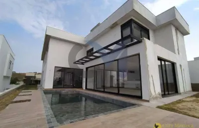 Casa com 4 dormitórios à venda, 513 m² por r$ 4.800.000 - condomínio campos de santo antônio - itu/sp