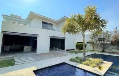 Casa com 5 dormitórios à venda, 610 m² por r$ 5.200.000,00 - condomínio xapada parque ytu - itu/sp