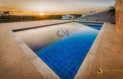 Extraordinária casa c/ 400m², 3 suítes e espetacular piscina com vista para área verde, por r$2.379.990 - cond. portal dos bandeirantes - salto/sp
