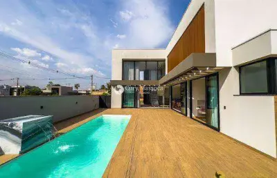Casa com 3 dormitórios à venda, 338 m² por r$ 2.300.000,00 - condomínio portal dos bandeirantes - salto/sp