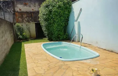 Localização privilegiada! espetacular sobrado com piscina e 3 dormitórios,  à venda por r$599.900 - centro - salto/sp