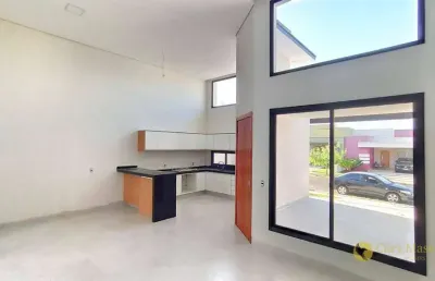Ninguém morou ainda! seja o morador desta espetacular casa térrea com 3 dormitórios, à venda  por r$819.900 - condomínio village moutonnée - salto/sp