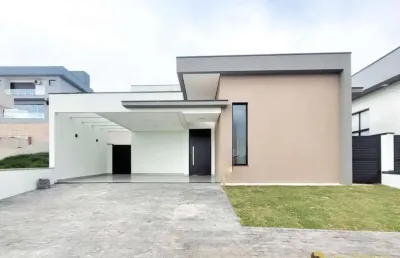 Térrea com piscina! espetacular casa nova com 3 dormitórios à venda por r$1.250.000 - condomínio lagos d'icaraí - salto/sp