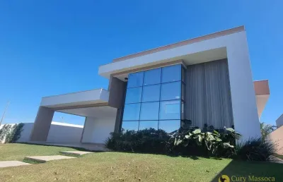 Magnifica casa térrea a venda, no condomínio xapada ytu, com 3 suítes mobiliada.