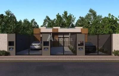 Morar bem: casa plana com 2 dormitórios, perfeita para você!