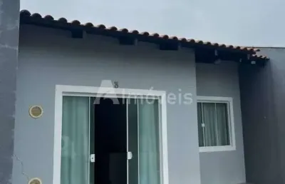 Geminado mobiliado em condomínio fechado a 600m do mar – itajuba / barra velha