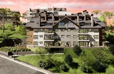 Apartamento com 2 quartos à venda na Rua Aracaju, Moura, Gramado