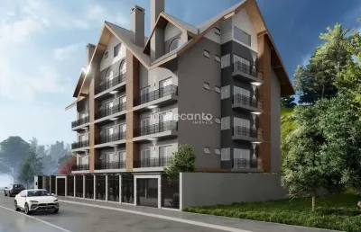 Apartamento com 1 quarto à venda na Rua  Abel Parmegiani, Floresta, Gramado