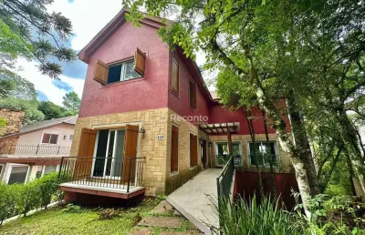 Casa com 4 dormitórios à venda - reserva da serra - canela/rs