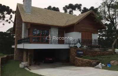 Casa com 4 dormitórios à venda, 420 m² por r$ 5.000.000,00 - aspen mountain - gramado/rs