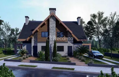 Casa com 3 dormitórios à venda, 116 m²- parque das hortênsias - canela/rs