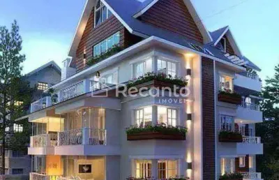 Apartamento com 3 dormitórios à venda, 92 m² - centro - gramado/rs