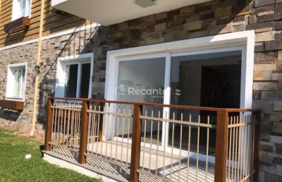 Apartamento com 1 dormitório à venda, 57 m² - carniel - gramado/rs