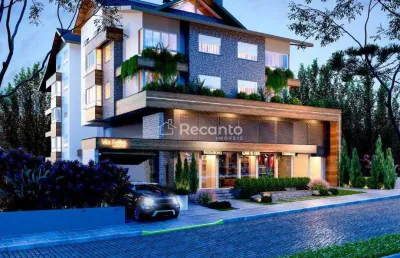Apartamento com 1 dormitório à venda, 58 m² - centro - canela/rs