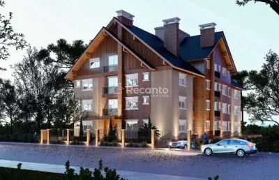 Apartamento com 2 dormitórios à venda, 66 m² - centro - canela/rs