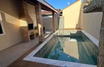 Casa com 3 dormitórios à venda por r$ 690.000,00 - balneário três marias - peruíbe/sp